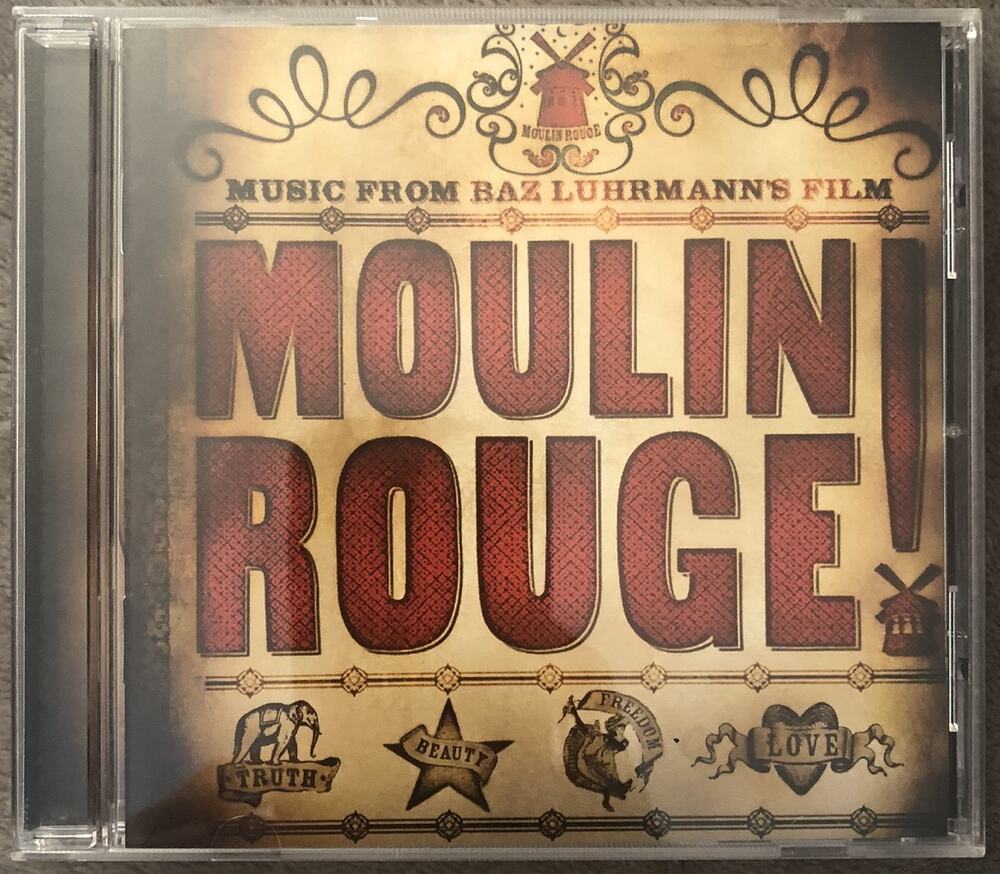 Moulin Rouge Baz Luhrmann CD Soundtrack Various Artists
